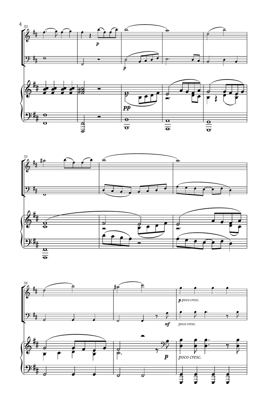 Mary, Did You Know? Woodwind Duet scores gallery preview page 4