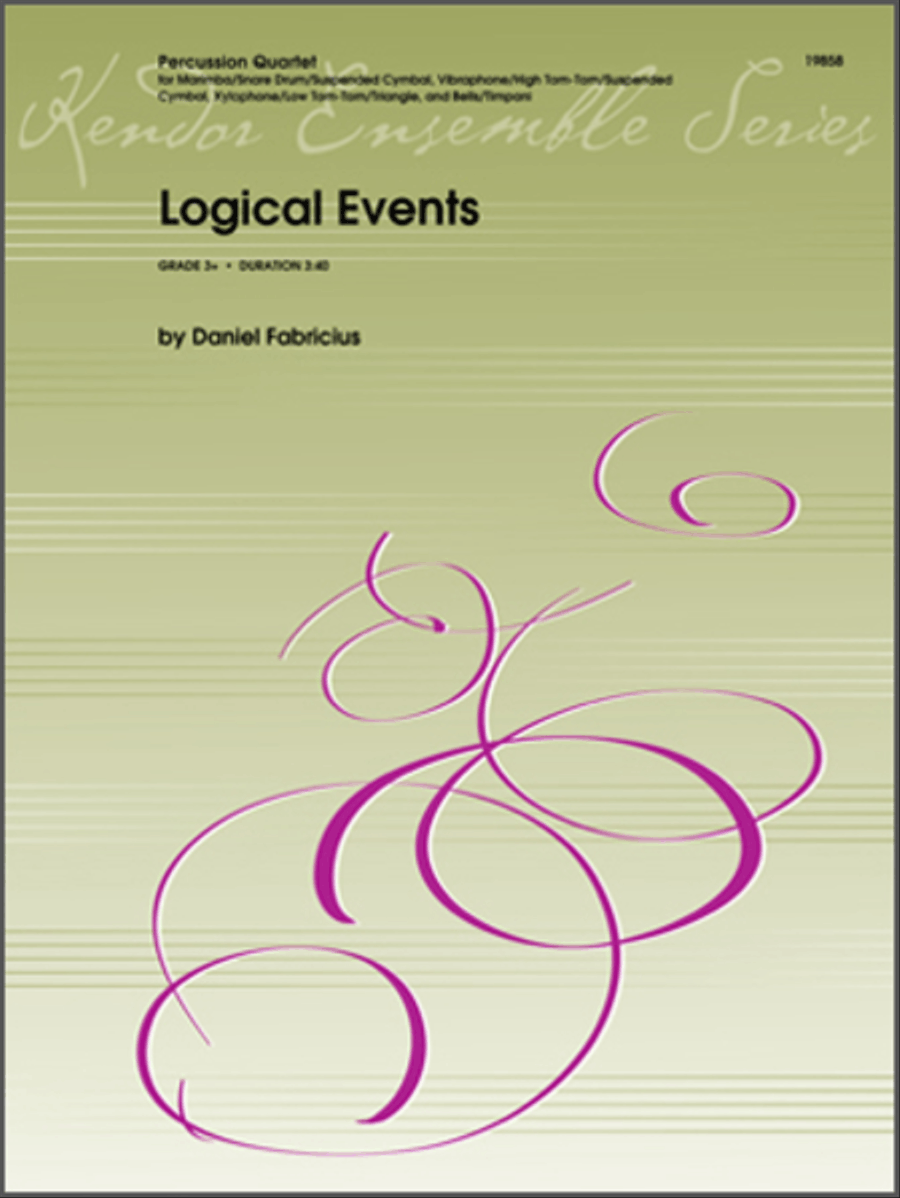 Logical Events Percussion scores gallery preview page 1