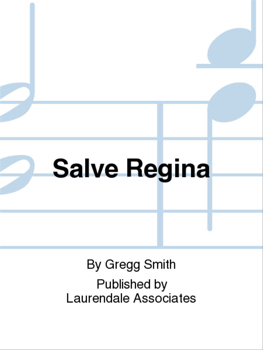 Salve Regina 4-Part scores gallery preview page 1