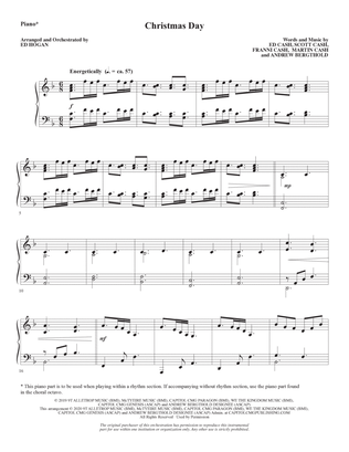 Christmas Day (arr. Ed Hogan) - Piano
