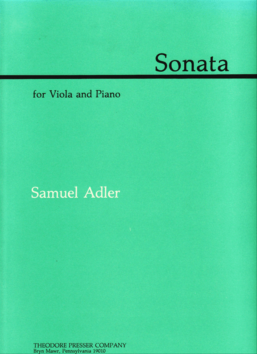 Sonata Chamber Music scores gallery preview page 1