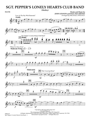 Sgt. Pepper's Lonely Hearts Club Band (Medley) (arr. Michael Sweeney) - Flute