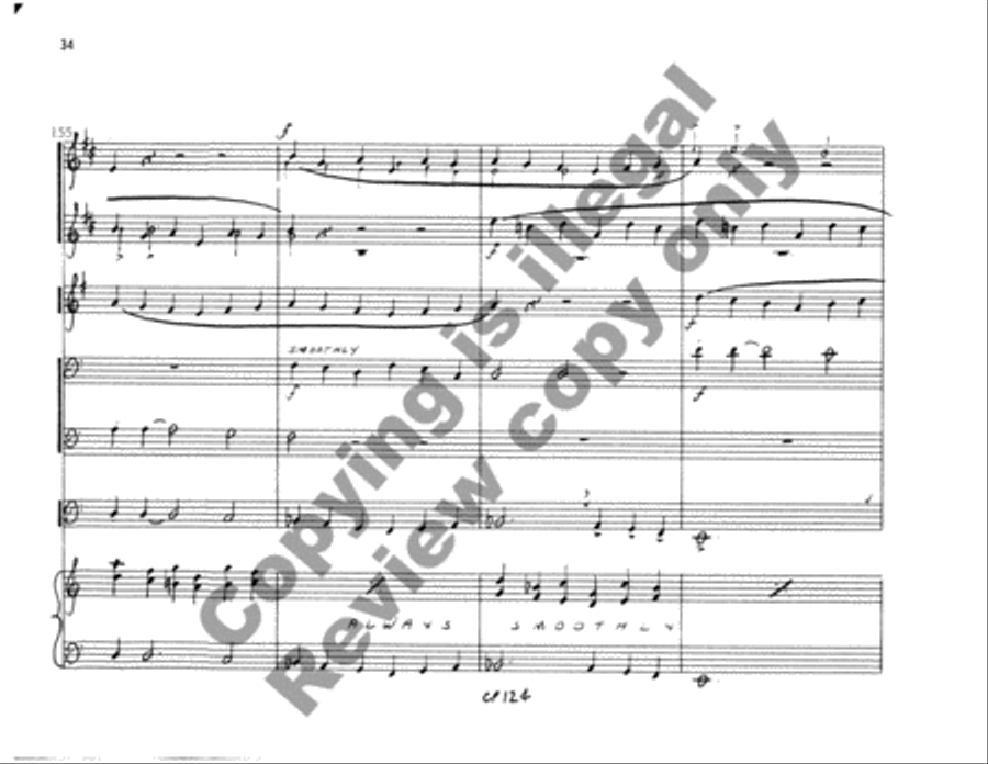 Liturgical Sonata Trombone scores gallery preview page 34