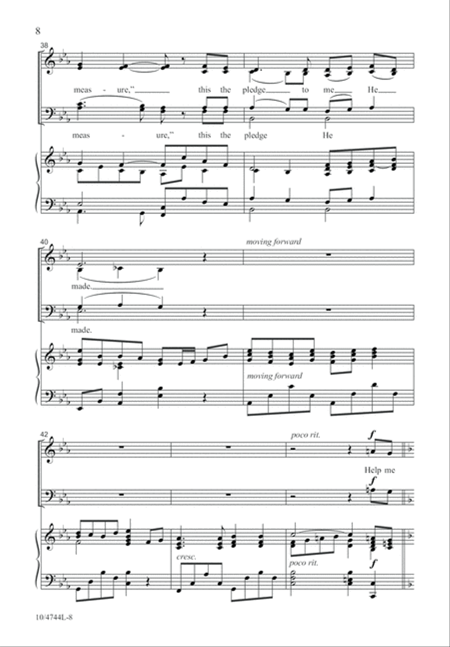 Day by Day 4-Part scores gallery preview page 8
