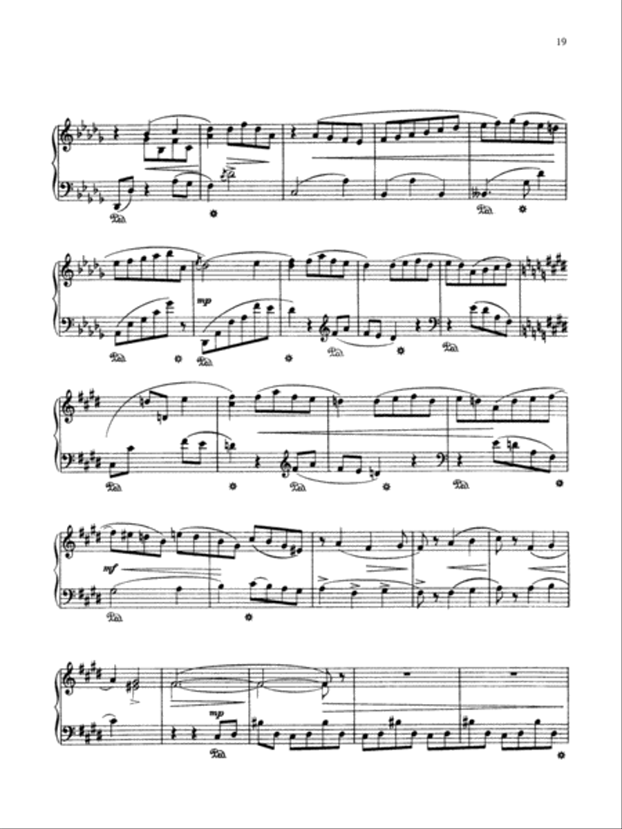 Sibelius: Ten Pieces, Op. 58 Piano Solo scores gallery preview page 2