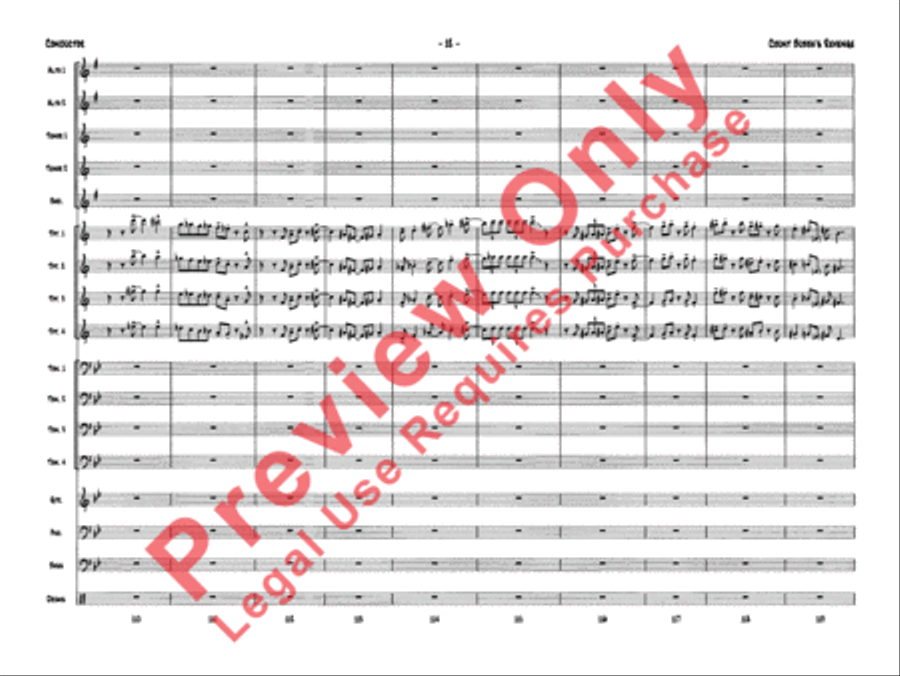 Count Bubba's Revenge Jazz Ensemble scores gallery preview page 14
