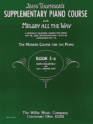 Book cover for Melody All the Way - Book 3a