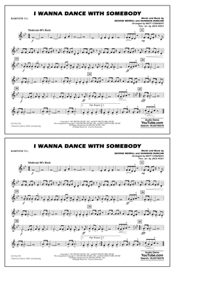 Book cover for I Wanna Dance with Somebody (arr. Conaway and Holt) - Baritone T.C.