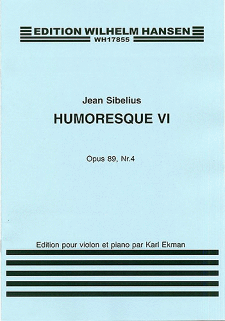 Humoresque No. 6 Op. 89 no.4