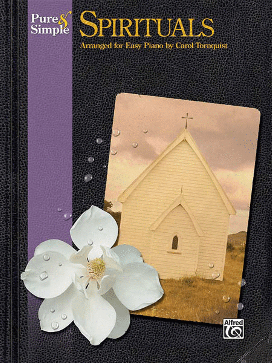 Pure & Simple Spirituals Easy Piano scores gallery preview page 1