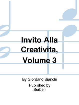 Invito Alla Creativita, Volume 3