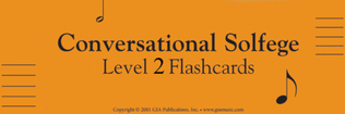 Book cover for Conversational Solfege, Level 2 - Flashcards