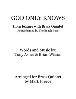 Book cover for God Only Knows