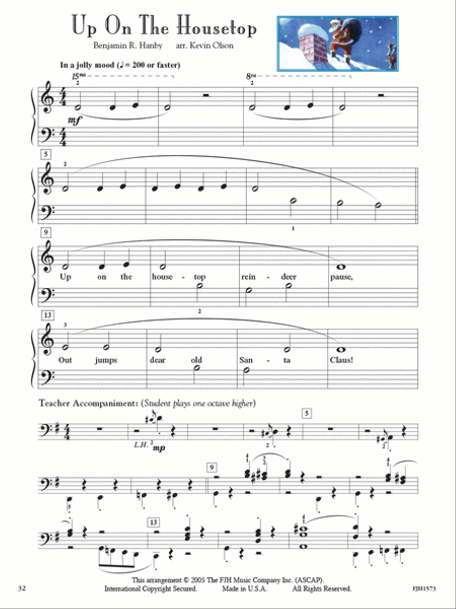 In Recital with Christmas Favorites, Book 1 Piano Method scores gallery preview page 3