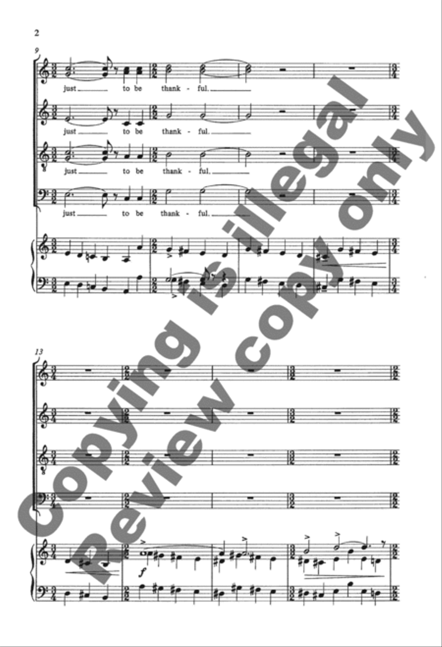 Rejoice In The Lord SSA scores gallery preview page 15