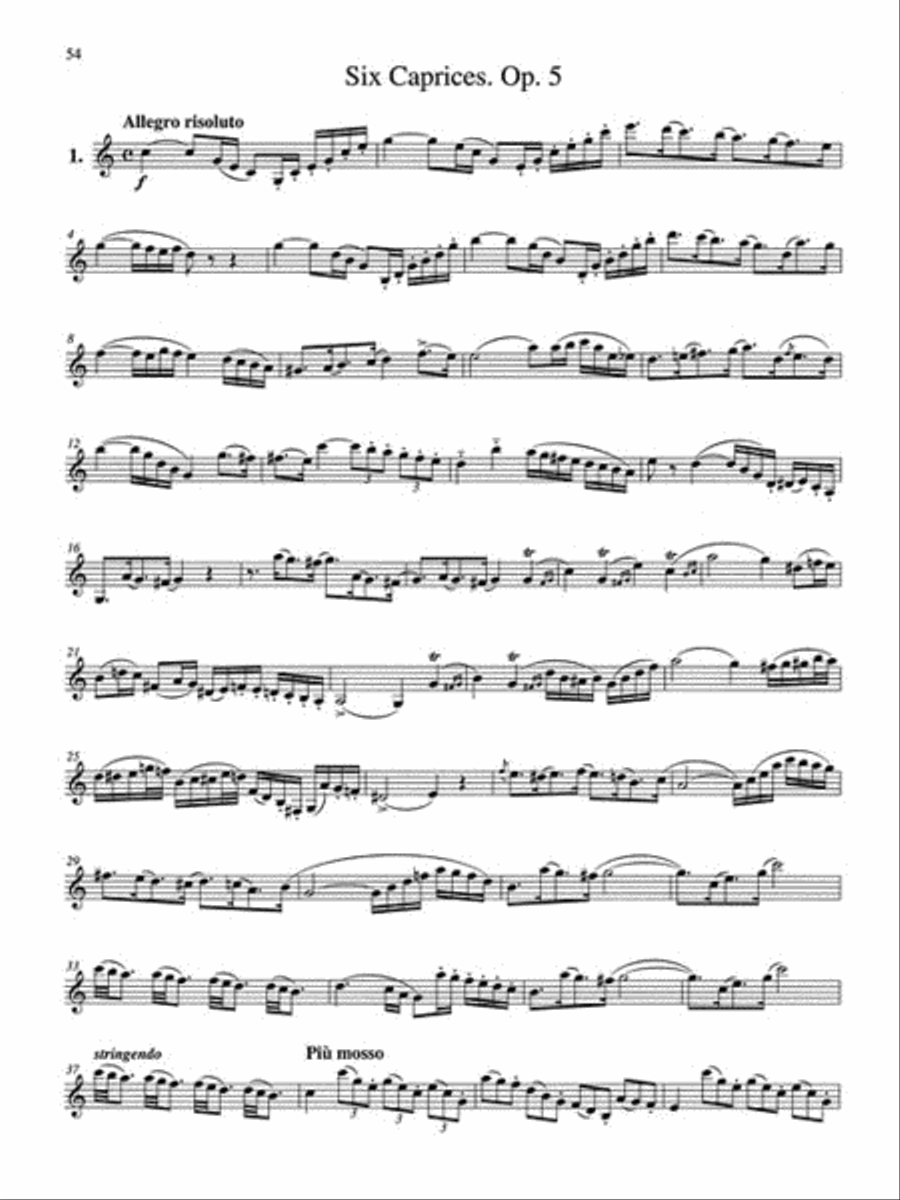 30 Caprices for Clarinet Clarinet Solo scores gallery preview page 5