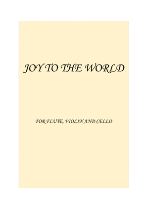 Book cover for Joy to the World EASY TRIO