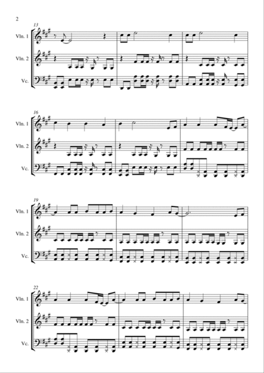 Pompeii String Trio scores gallery preview page 3