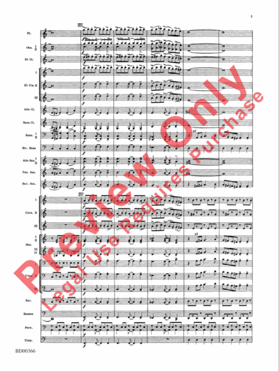 Rhythm of the Winds Concert Band scores gallery preview page 6