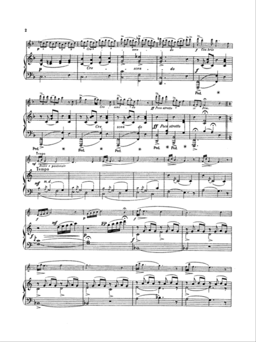 Mouquet: La Flute de Pan, Op. 15 Flute scores gallery preview page 4