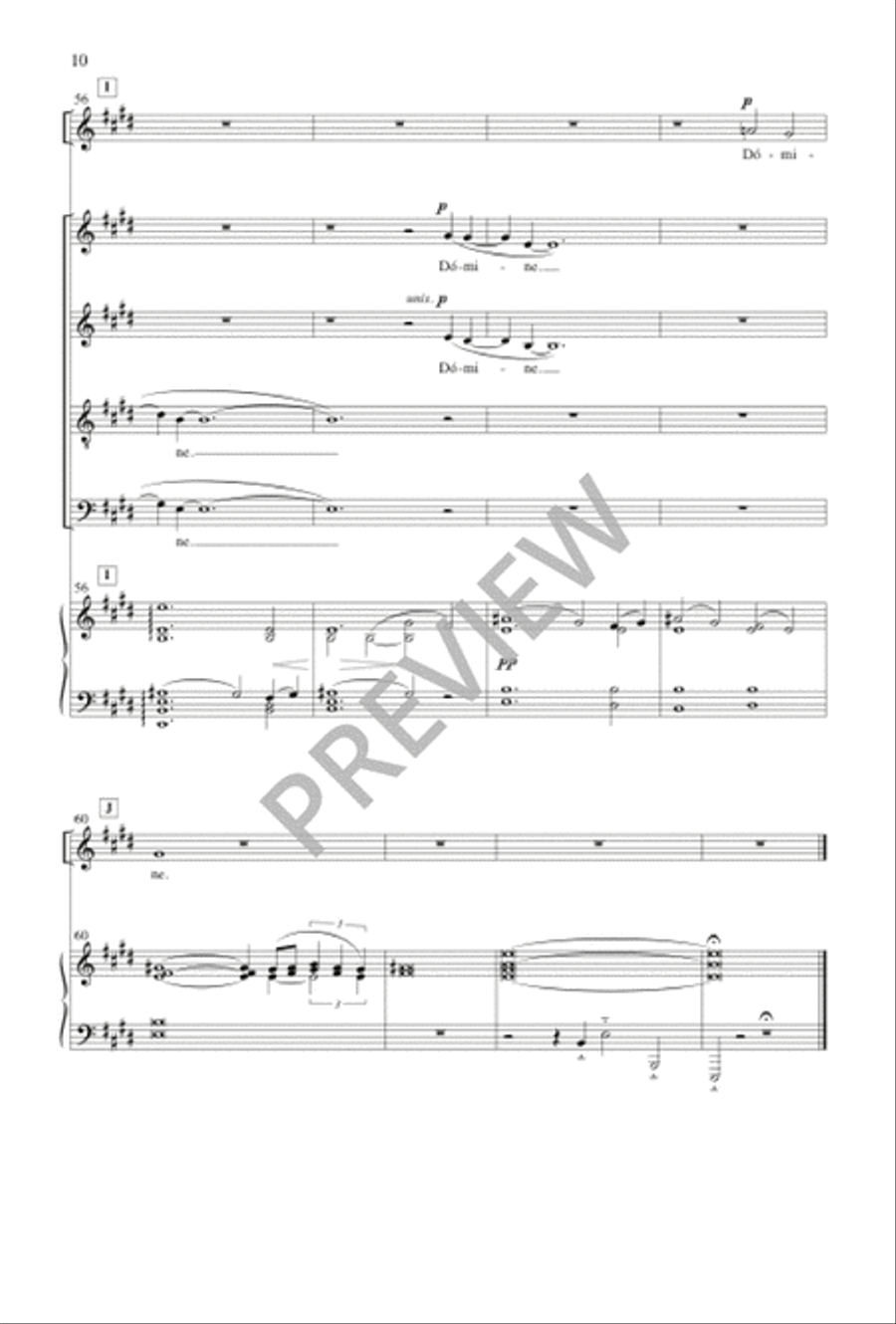 Lux Aeterna Lux Aeterna 4-Part scores gallery preview page 11