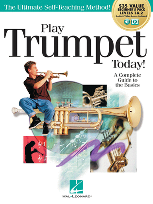 Book cover for Play Trumpet Today! Beginner's Pack