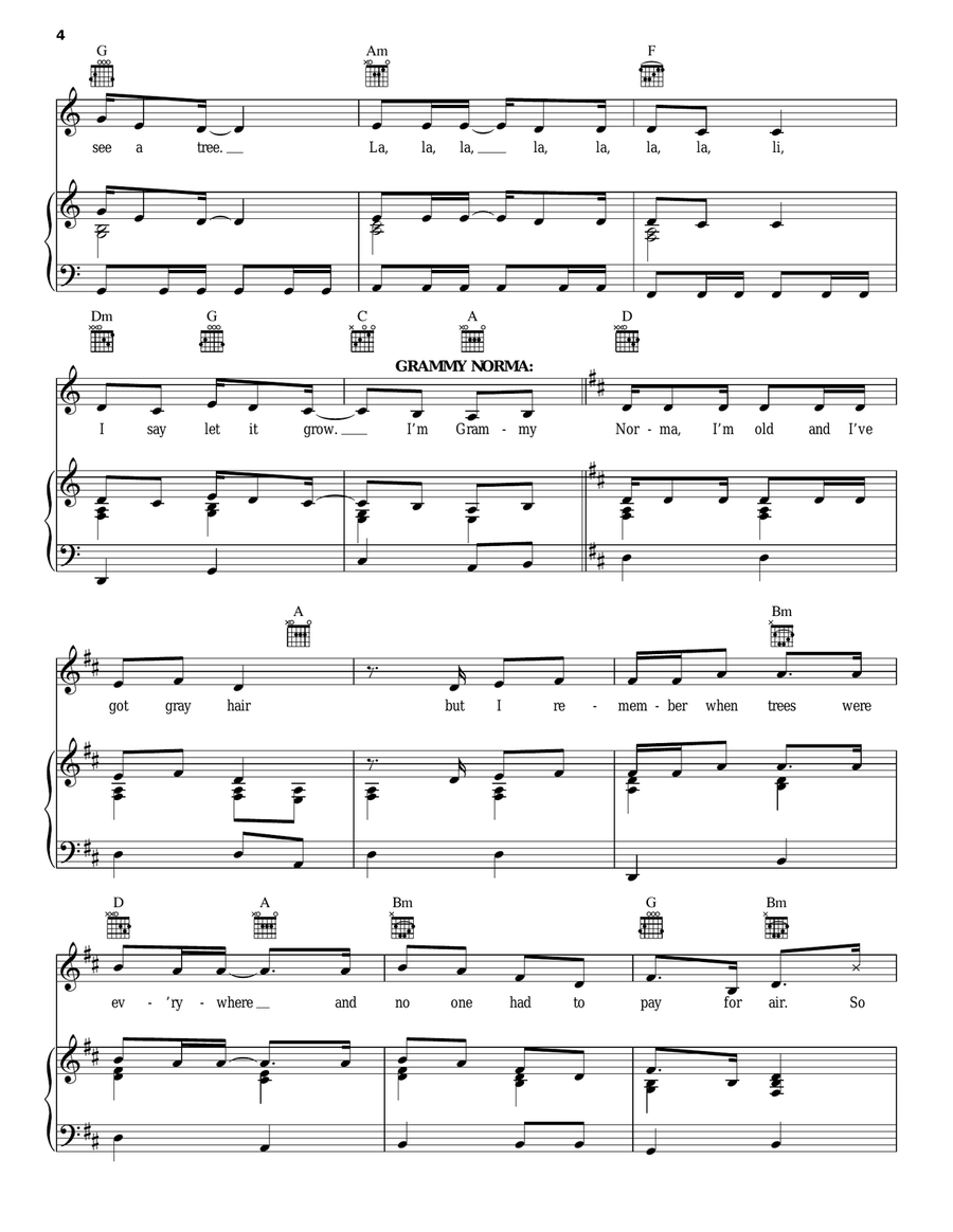 Let It Grow Let It Grow Acoustic Guitar scores gallery preview page 4