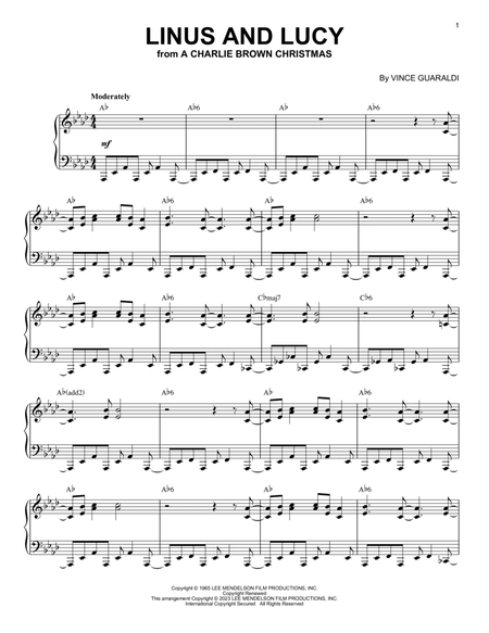Linus And Lucy [Jazz version] (arr. Brent Edstrom)