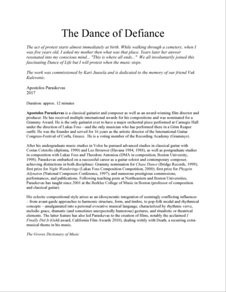 The Dance of Defiance String Duet scores gallery preview page 3