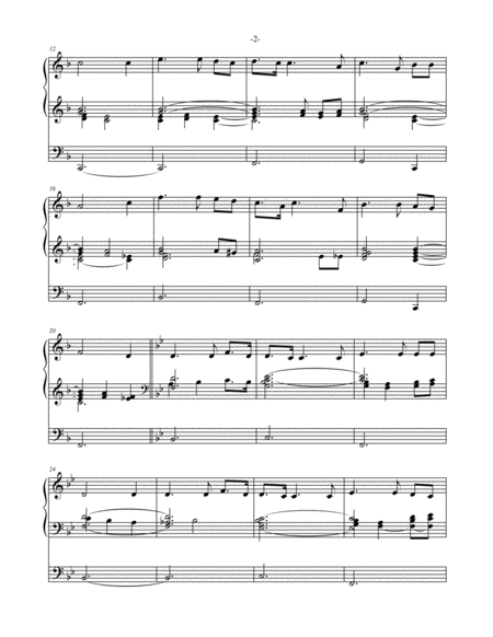 Sacred Organ Solos: hymn arrangements for organ solo image number null