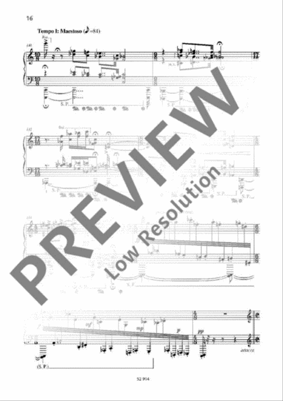 Sonata Piano Solo scores gallery preview page 15