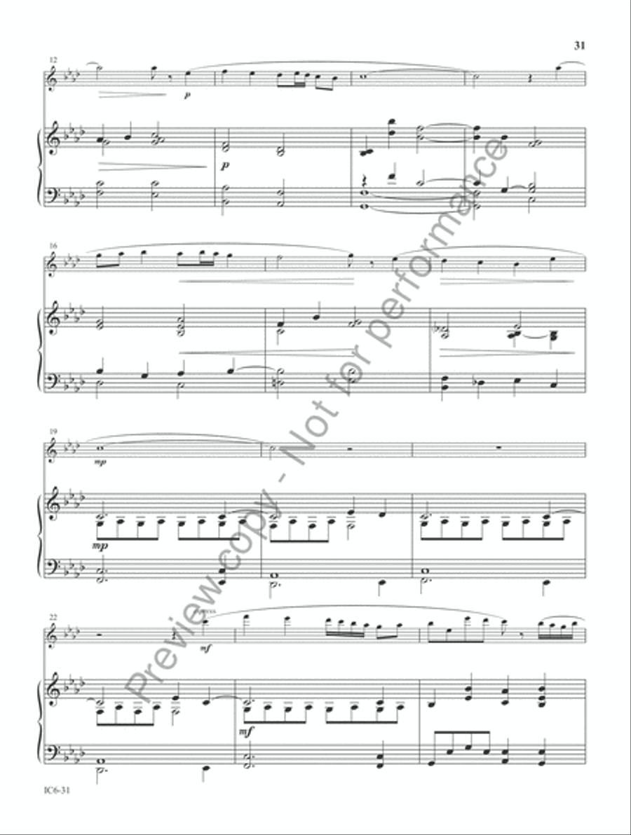 Instrumental Worship Volume 2 - Treble in C Collection / Songbook scores gallery preview page 15