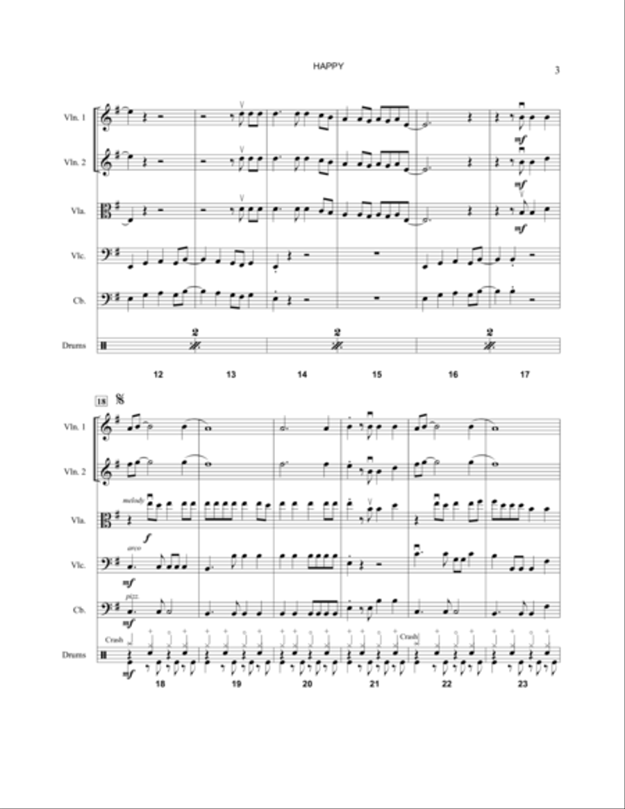 Happy Happy Set of Parts scores gallery preview page 3