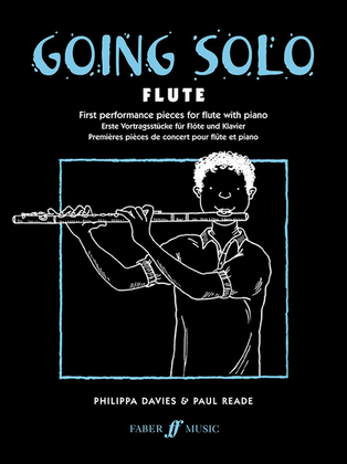 Book cover for Going Solo -- Flute