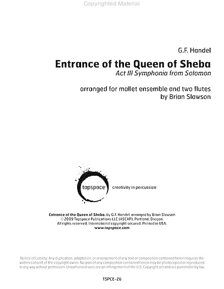 Entrance of the Queen of Sheba image number null