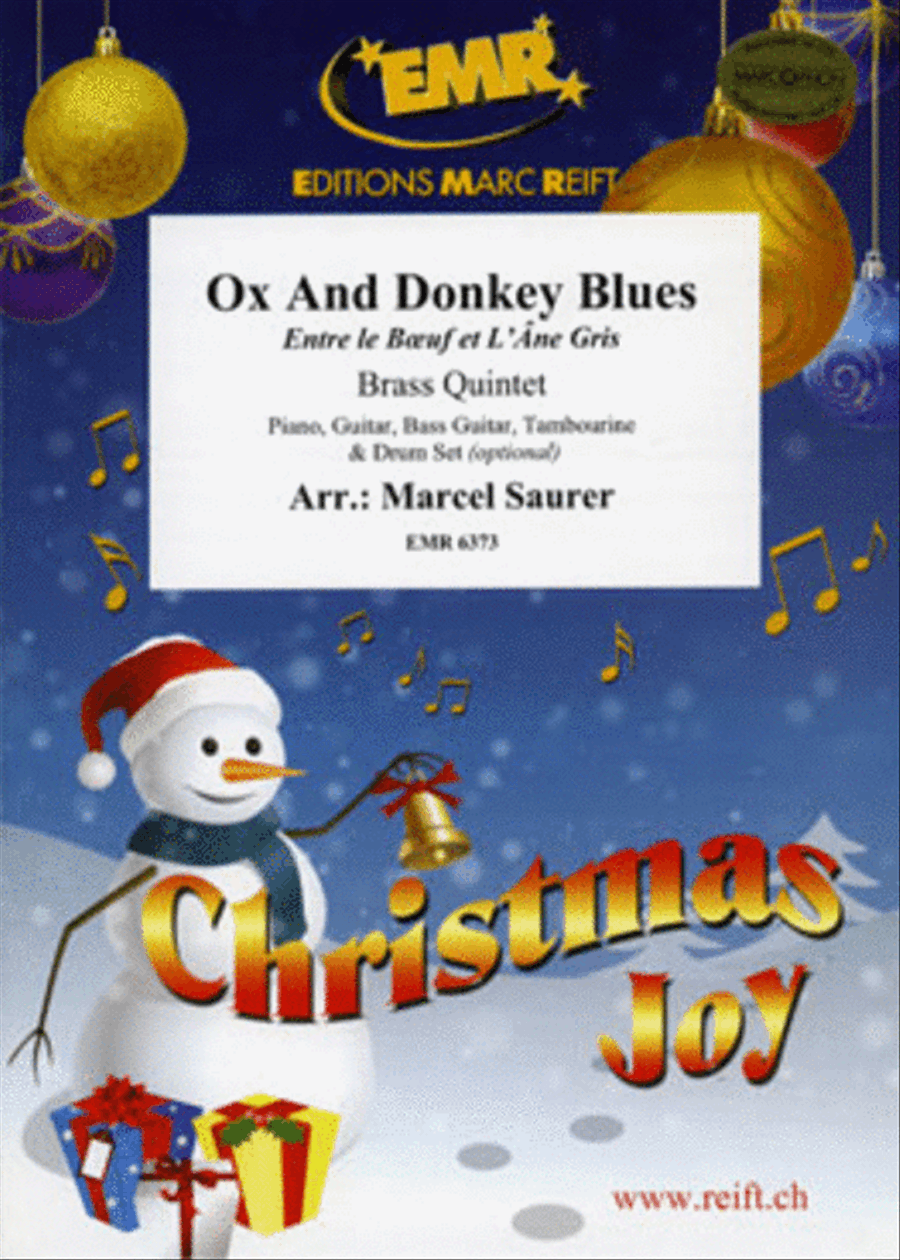 Ox And Donkey Blues Brass Band scores gallery preview page 1