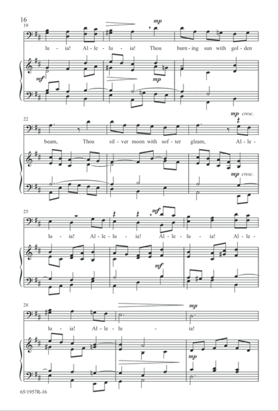 Festival of Lessons and Carols 4-Part scores gallery preview page 17