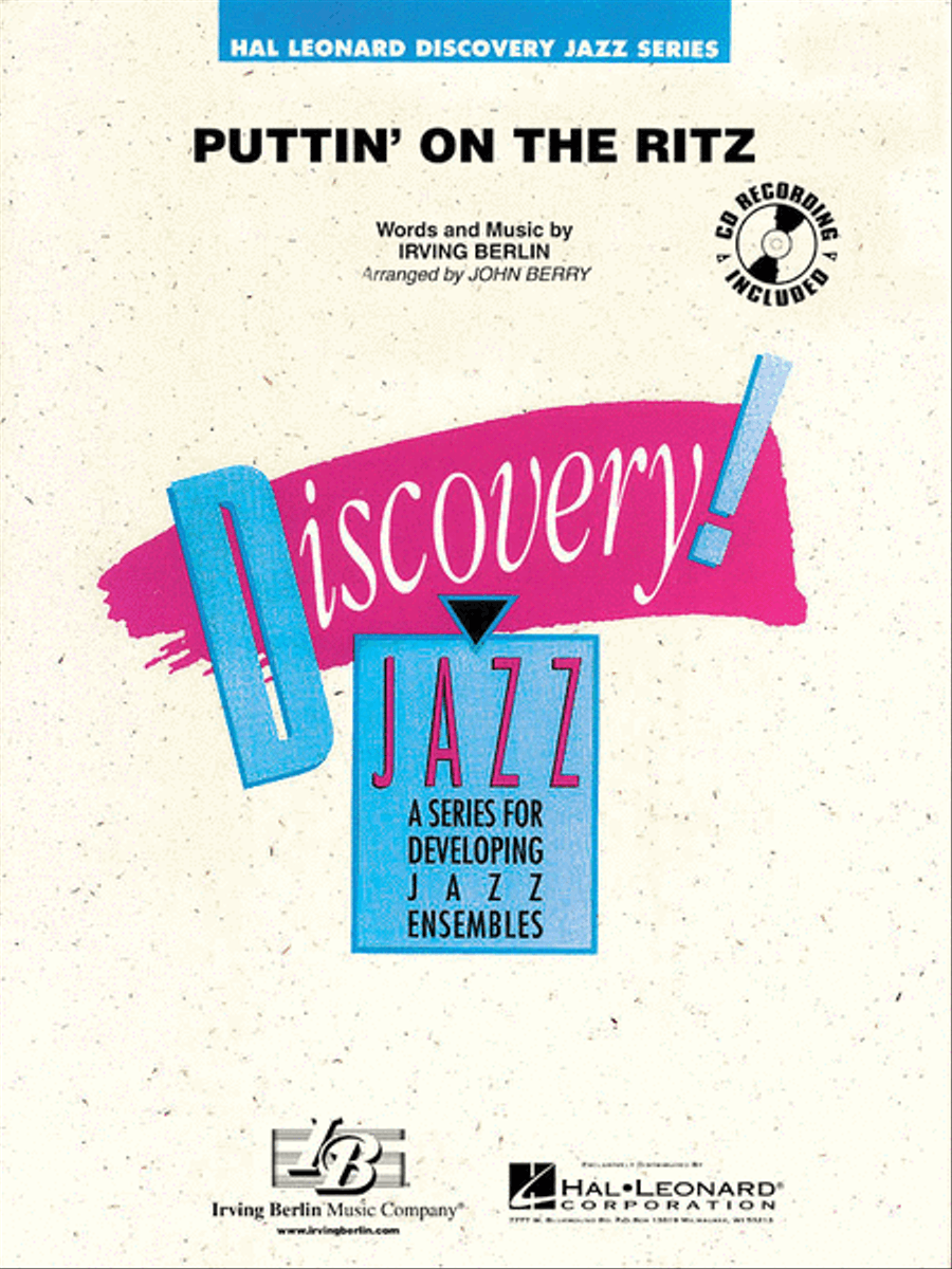 Puttin' on the Ritz Jazz Ensemble scores gallery preview page 1
