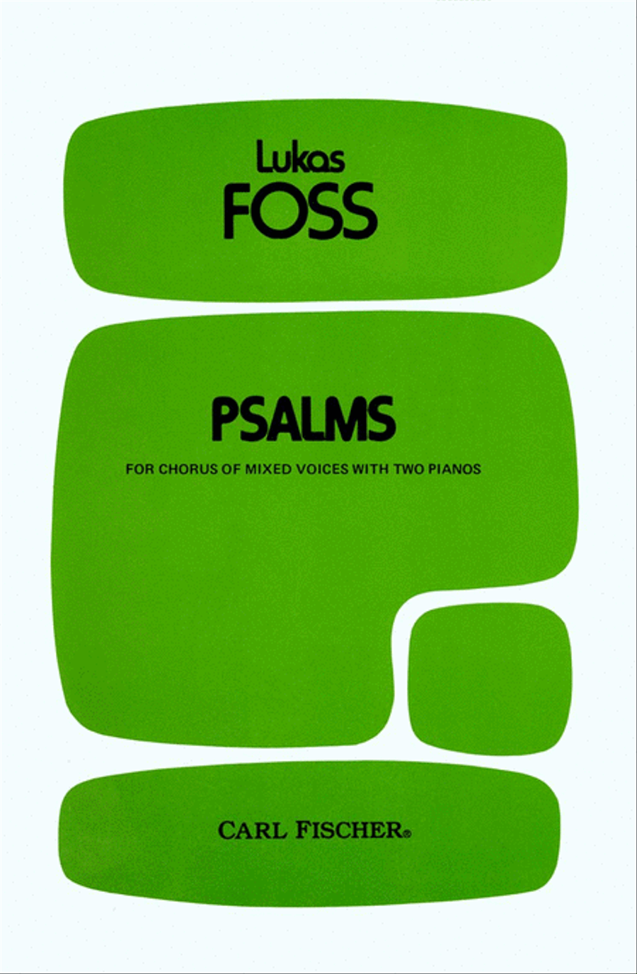 Psalms Psalms 4-Part scores gallery preview page 1