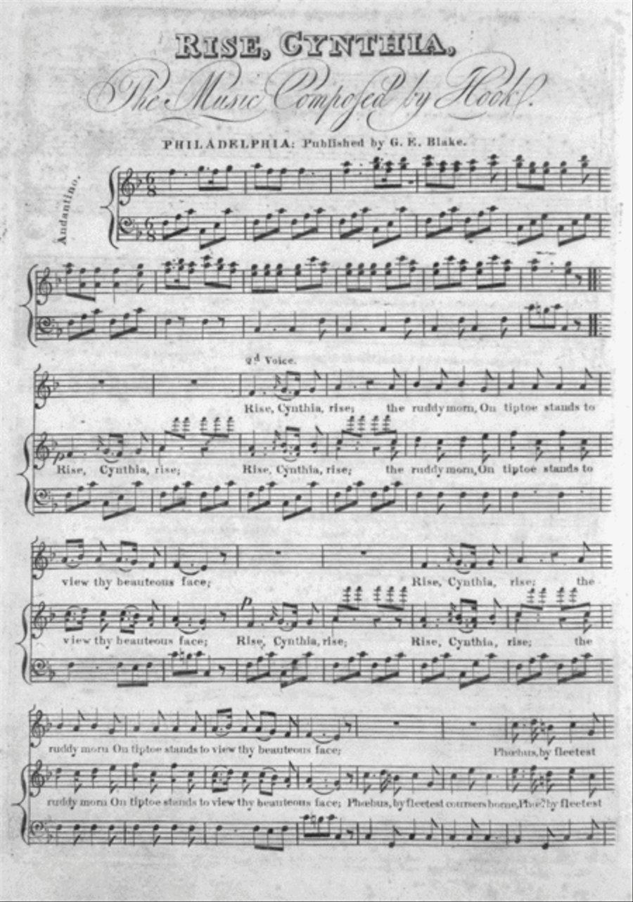 Rise, Cynthia Voice scores gallery preview page 1