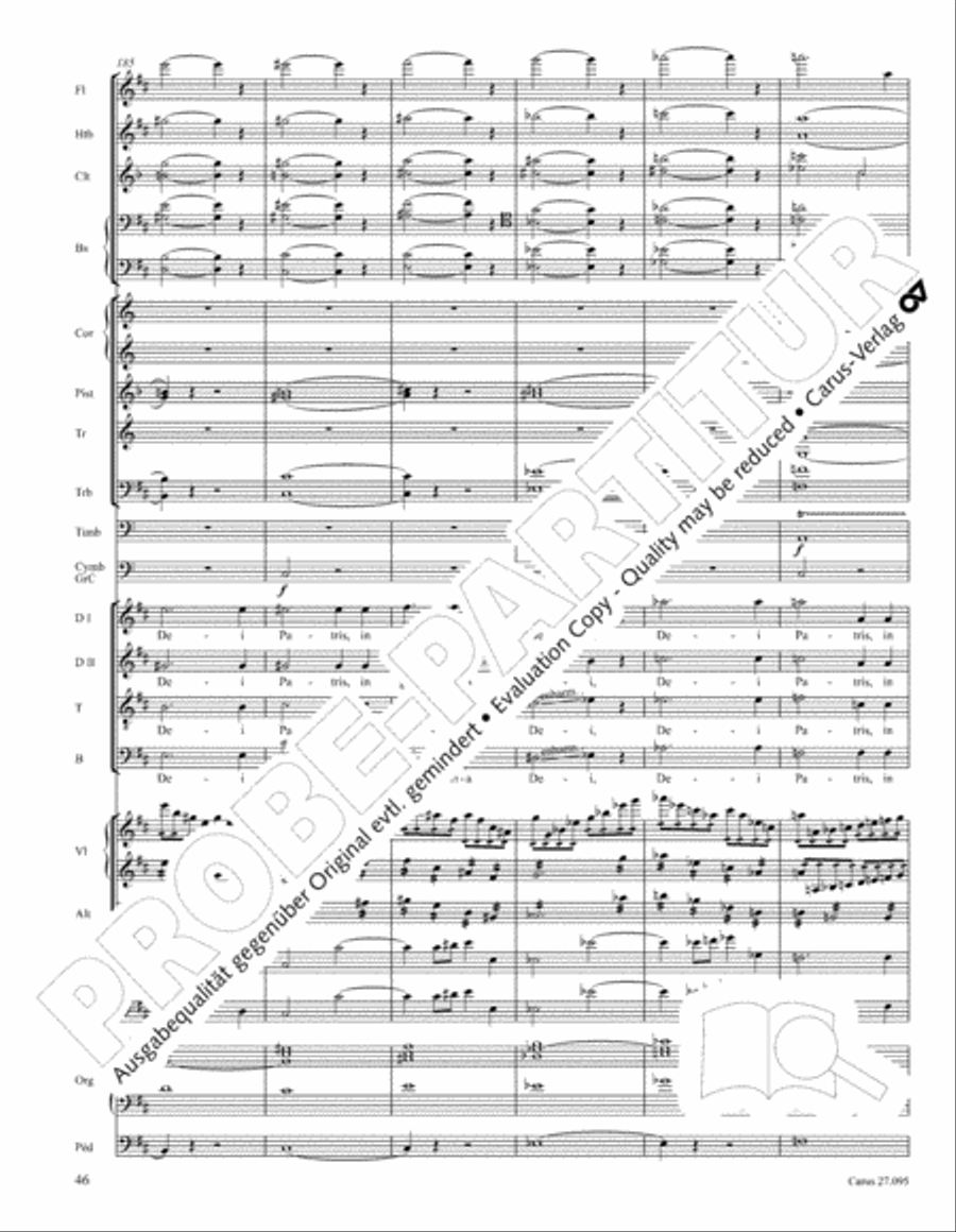 Messe solennelle de sainte Cecile STB scores gallery preview page 59