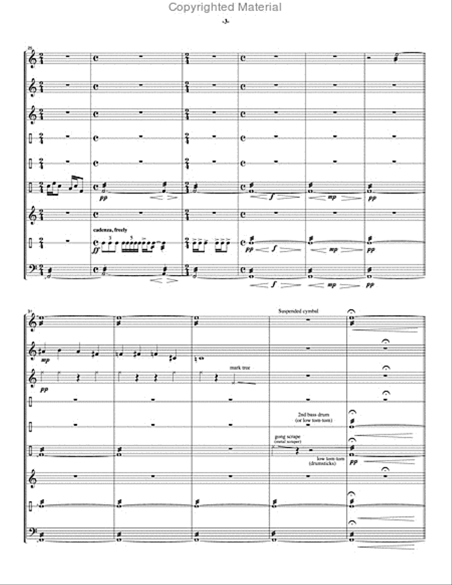 Overture for Percussion Percussion Ensemble scores gallery preview page 4