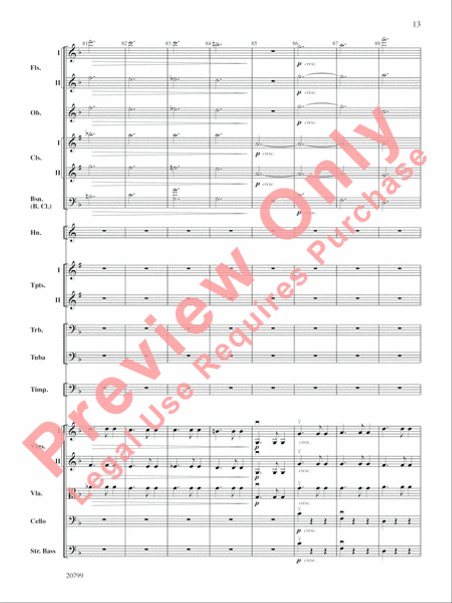 Symphony No. 9 Full Orchestra scores gallery preview page 14