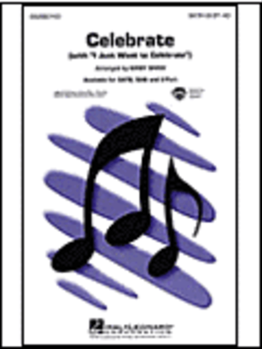 Celebrate Celebrate Show Choir scores gallery preview page 1