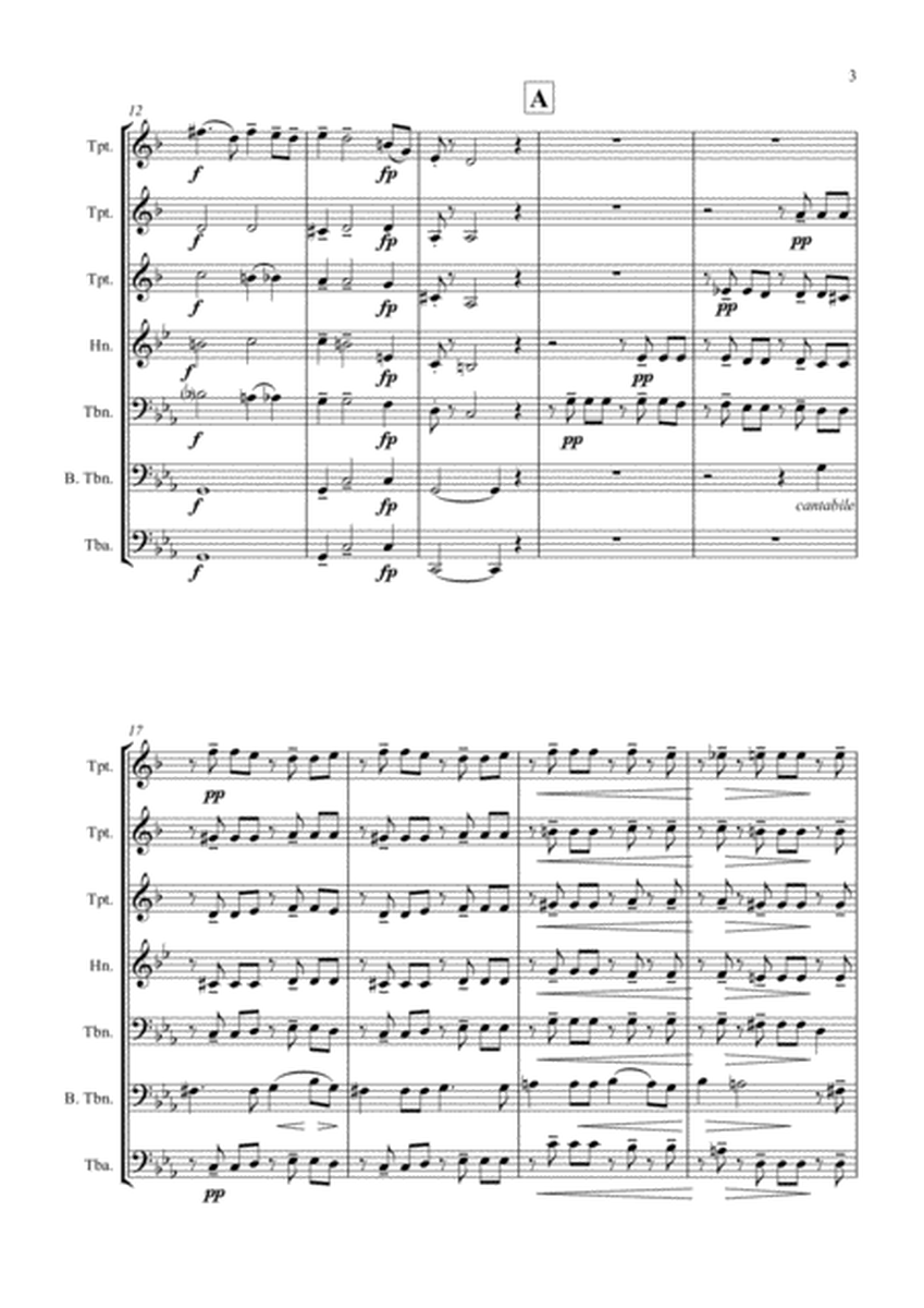 Hjertesar from Two Elegiac Melodies (Brass Septet) image number null