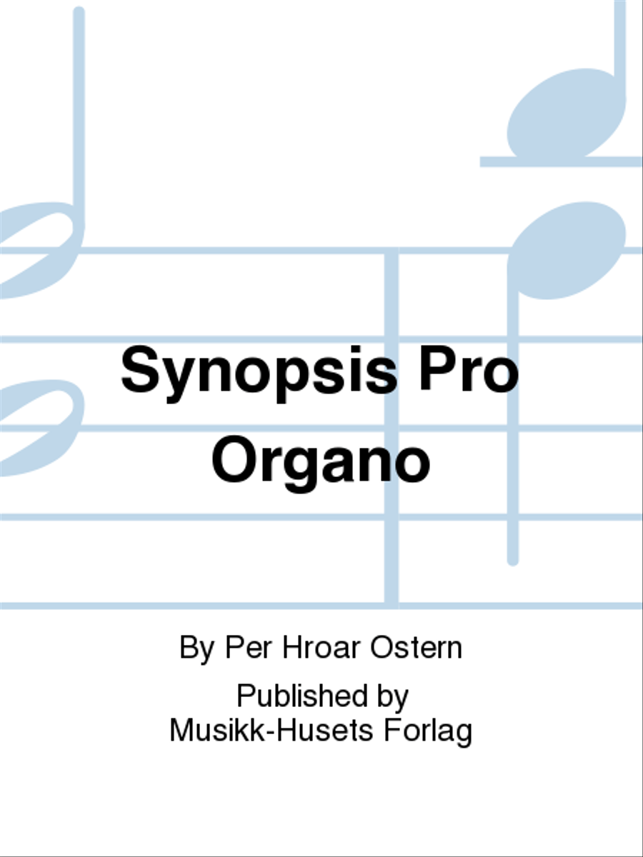 Synopsis Pro Organo Organ scores gallery preview page 1