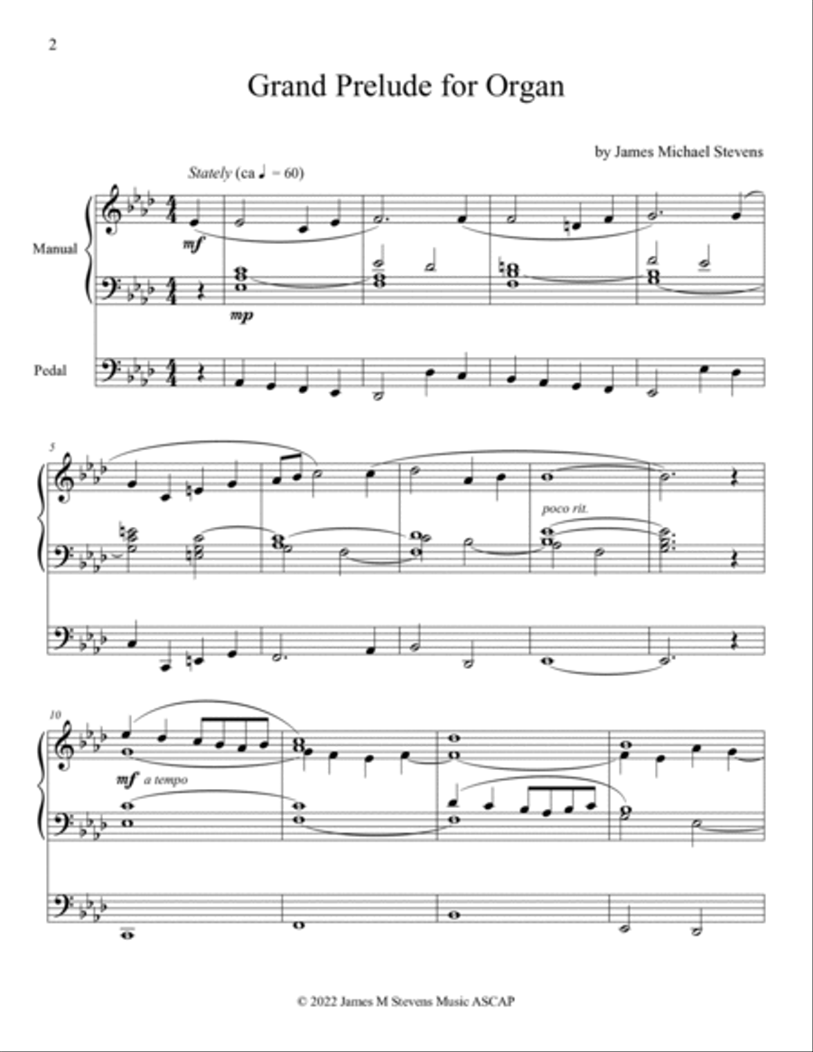 Grand Prelude for Organ