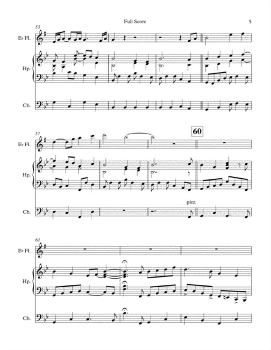 A Day on the Mountain - Part 4: Alpine Meadows Small Ensemble scores gallery preview page 6
