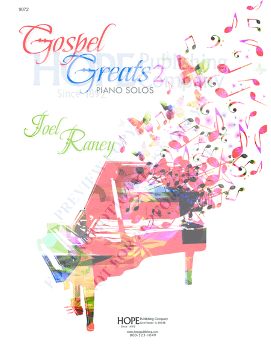 Gospel Greats 2 Piano Solo scores gallery preview page 2