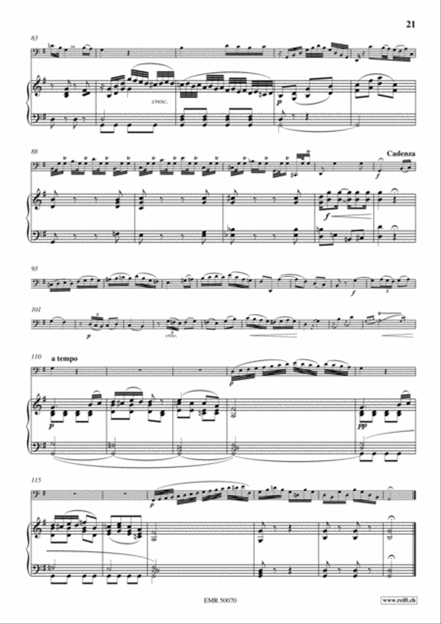 Grand Concerto Bassoon Solo scores gallery preview page 10
